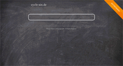 Desktop Screenshot of cycle-aix.de